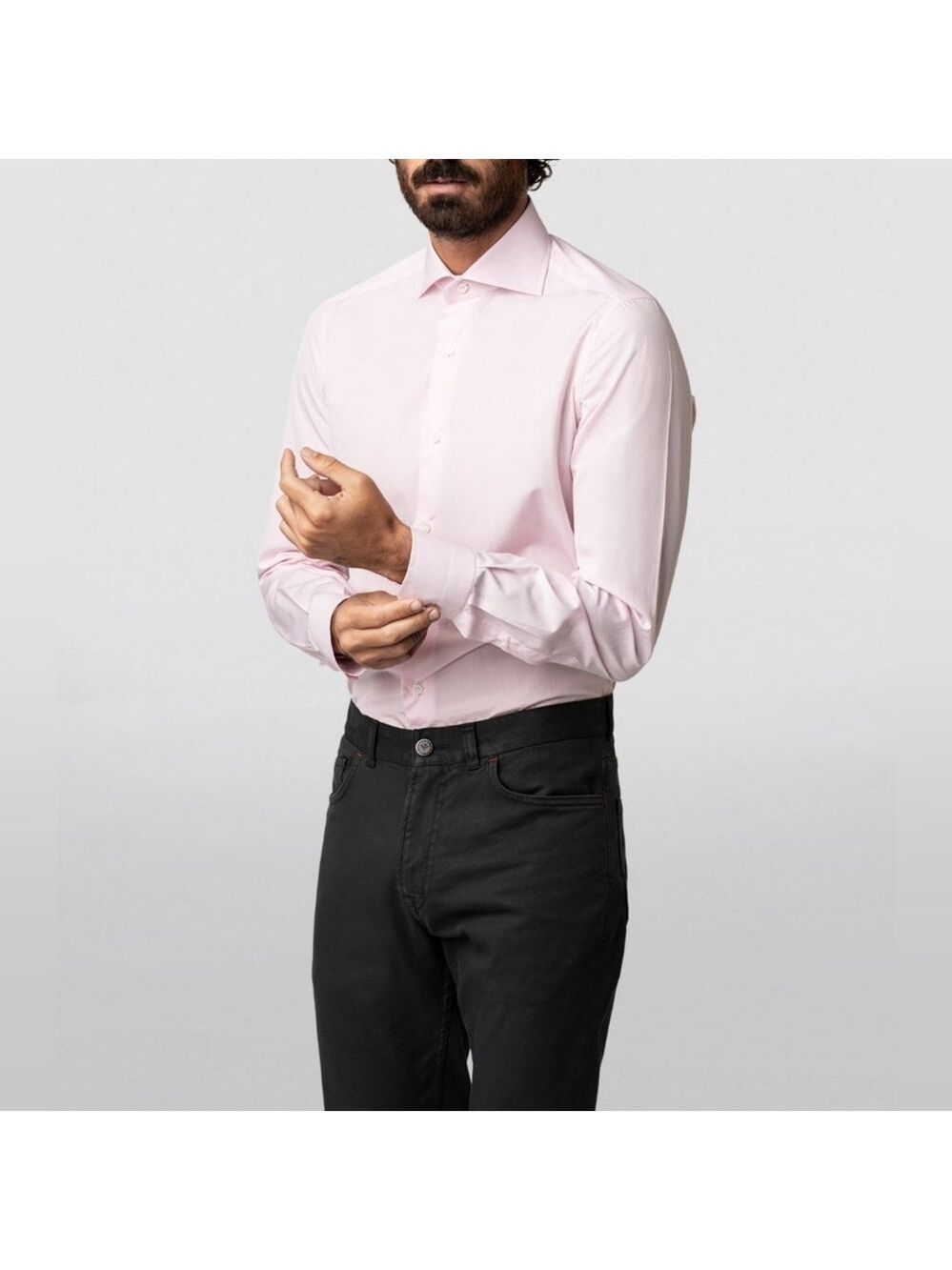 ISAIA Cotton Dress Shirt - Picture 3 of 14